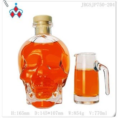 Botol Kaca Vodka Unik