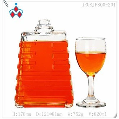 Botol Wiski Kaca Bening